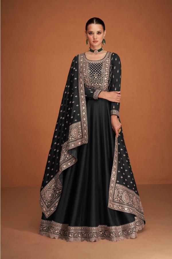 Aashirwad Gulkand Veera Festive Silk Designer Gown Collection